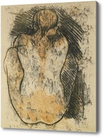 Картина Присевшая таитянка, 1902
