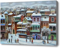 Картина Зимный  тбилиси 