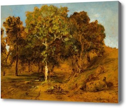 Картина Путь к входу. 1842