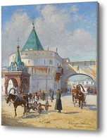 Картина Вид Москвы