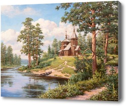 Картина Церквушка