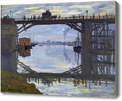Картина Деревянный мост