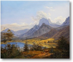 Картина Каровое озеро