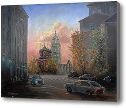 Картина Вечер В Москве