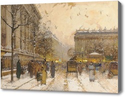 Купить картину Париж площадь Мадлен