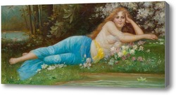 Картина Лежащая
