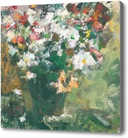 Картина горшок с цветами