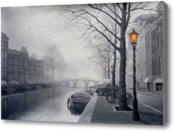 Купить картину Вечерний Амстердам