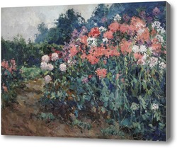 Картина Розовый сад