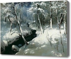 Купить картину Ручей в лесу