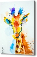 Картина Радостный жираф
