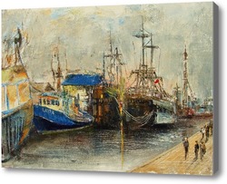 Купить картину Порт в Леба