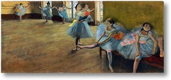 Картина Танцевальный класс, 1880