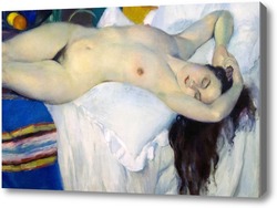 Картина Спящая куртизанка, 1920