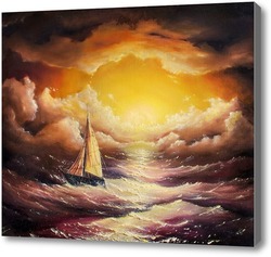 Купить картину Буйное море