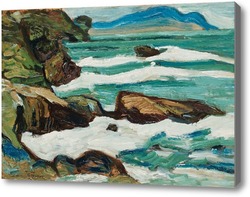 Картина Волны, набегающей на берег