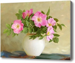 Картина Цветы шиповника