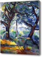 Картина Большие деревья, 1904