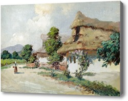 Картина Деревня