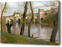 Картина Мост в Манте