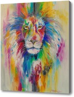 Картина Радужный лев