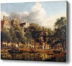 Картина Херенграхт в Амстердаме