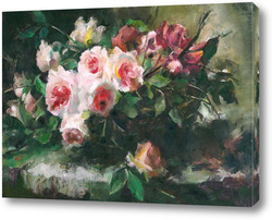 Картина розы 5 от F. Mortelmans 