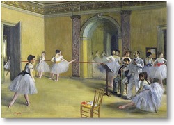 Картина Танцы в опере на улице Пелетье, 1872