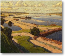 Картина Река Волга