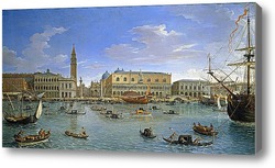 Картина Вид Венеции с Сан Хиорхио (1697)