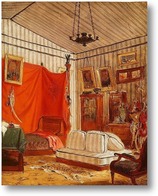 Картина Спальня графа де Морне