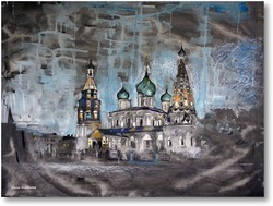 Купить картину "Вечер в Ярославле"
