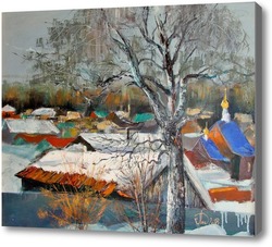 Картина Зима в Майорском
