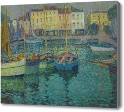 Картина Лодки в Ла-Рошель