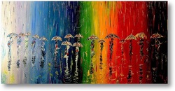 Картина Шербурские зонтики