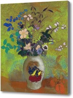 Картина Цветы в китайской вазе