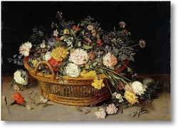 Картина Корзина цветов