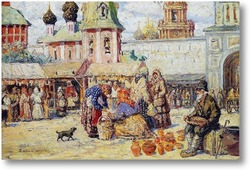 Картина Рыночная сцена