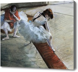 Картина Отдыхающие балерины. Дега