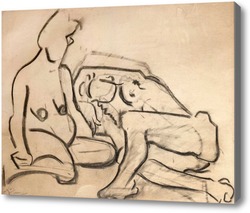 Картина Отдыхающие обнаженные, 1930