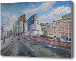 Купить картину Церковь Николая Чудотворца у Тверской заставы