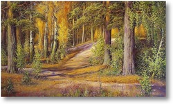 Картина Грибной лес