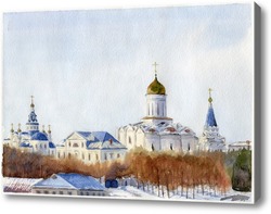 Картина Свято-Успенский Зилантов монастырь в Казани