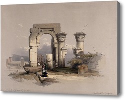 Купить картину Руины храма на острове Бигге, Египет