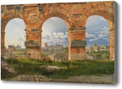 Картина Взгляд через три северо-западных арки Третьего этажа Колизея