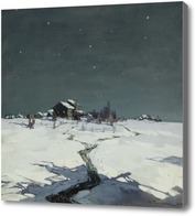 Купить картину Зимняя ночь