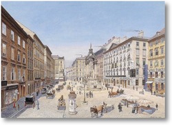 Картина Рынок в Вене