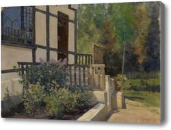 Картина Крыльцо дома художника