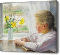 Картина Девочка у окна