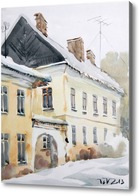 Картина Торжок зимой